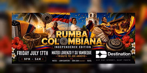 Rumba Colombiana at Destination Nightclub