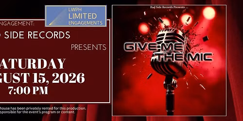 Give Me The Mic - Live Showcase