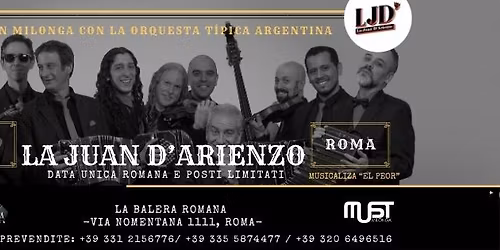 Gran Milonga Gran con la Orquesta Tipica La Juan D'Arienzo (Arg)