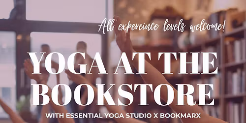 Yoga at the Bookstore with BookMarx