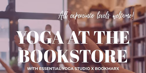 Yoga at the Bookstore with BookMarx