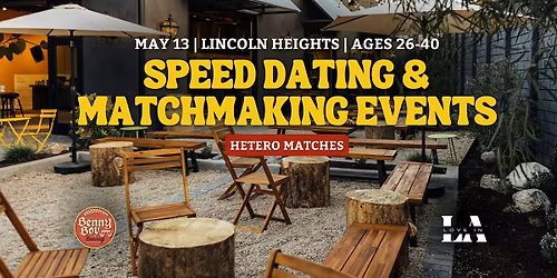 Speed Dating | Lincoln Heights | Ages 26-40