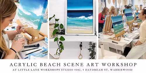 Acrylic Beach Art Workshop
