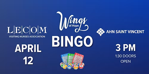 Wings of Hope Bingo