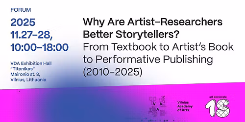 FORUM: Why Are Artist-Researchers Better Storytellers? From Textbook to Artist\u2019s Book to ...