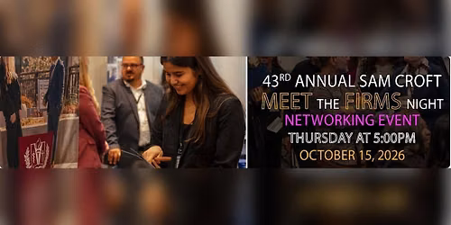 2026 Meet The Firms - Firms Registration