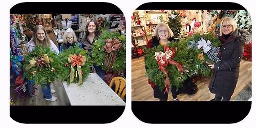 Fresh Evergreen Wreath Class--Share with Friends