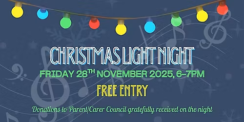 Liff Primary and Community Christmas Light Night