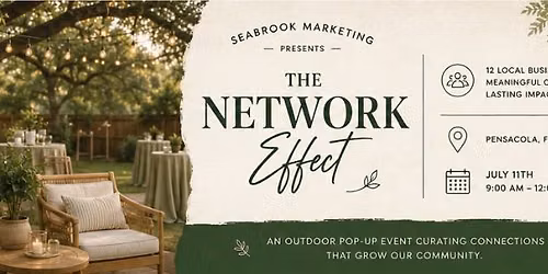 The Network Effect \u2013 Outdoor Business Networking Pop-Up