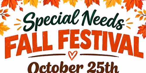 Special Needs Fall Carnival and SN Baseball Game 