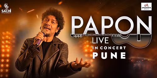 Papon Live In Concert - Pune