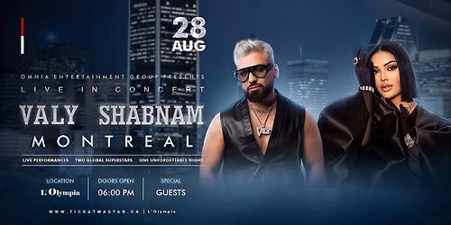 VALY & SHABNAM SURAYO - Live in Concert | Montreal