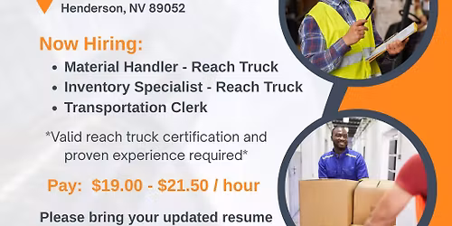 Nexeo Staffing - Henderson Hiring Event