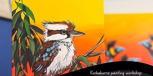 Kookaburra Painting Workshop with Wendy Binks