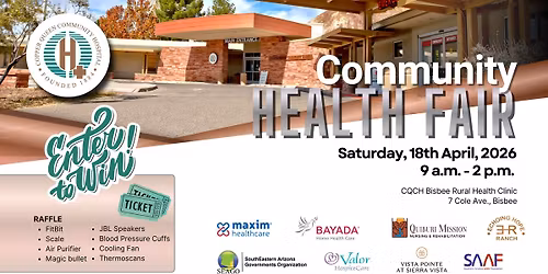 CQCH Bisbee Rural Health Clinic - Health Fair