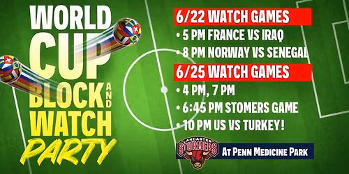 Soccer Watch Party