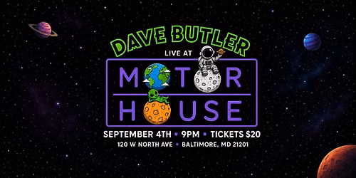 Dave Butler "Live At MotorHouse"