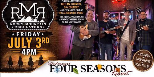Live Music | Rocky Mountain Regulators featuring Nick Kuka @ Four Seasons, Lake Namakagon