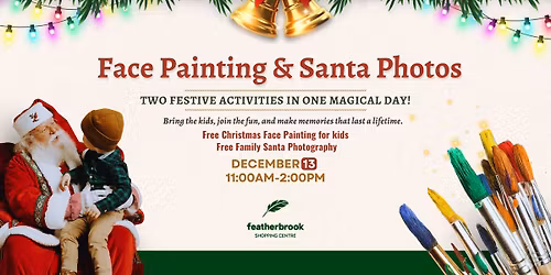 FREE Santa Photos and Face Painting