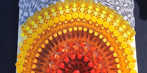 Intermediate Paper Quilling craft workshop in Montgomery County, Md.