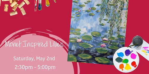 Monet Inspired Lilies