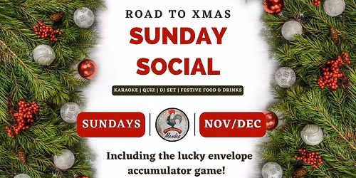 Mendes Sunday Social (inc. The Lucky Envelope)