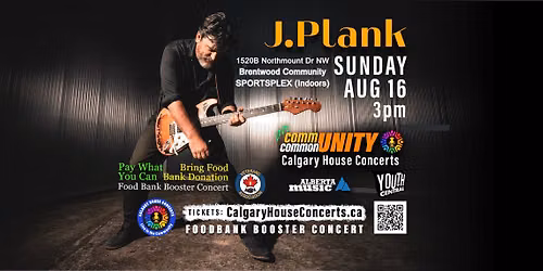 J.PLANK Live Brentwood Community SPORTSPLEX Sunday August 16th