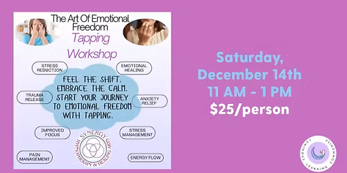 Unlock Your Inner Peace: Tapping Workshop with Leslie\/Synergy