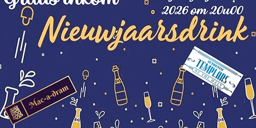 Nieuwjaarsdrink (enkel voor leden 2025 en 2026)