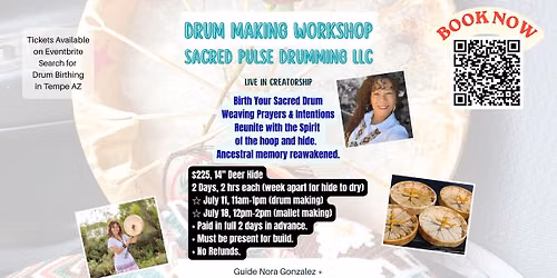 Drum Making Workshop with Sacred Pulse Drumming LLC