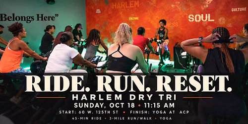 Cycle, Stretch, Stride - A Dry Tri Adventure