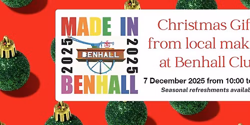 Made in Benhall Christmas Market