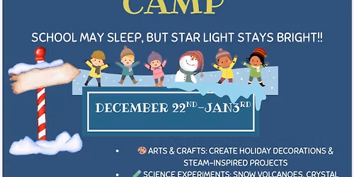 School may be closed, but we are open! Come visit us at Starlight!