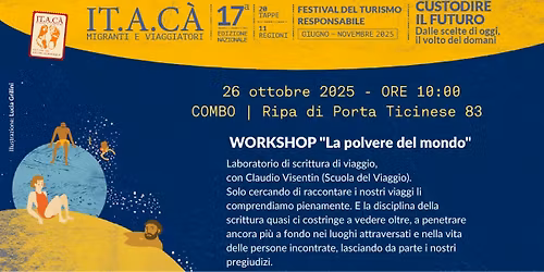 WORKSHOP di scrittura di viaggio "La polvere del mondo"