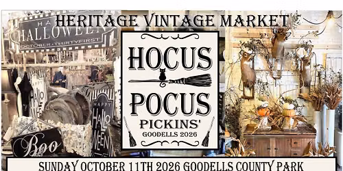 'Hocus Pocus Pickins' Fall Market 