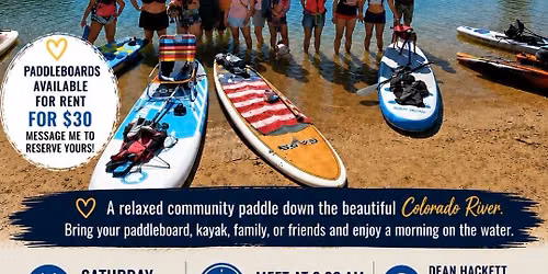 Monthly Community Paddle \ud83c\udf0a