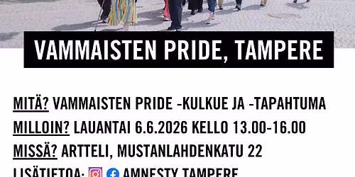 Vammaisten pride \/ Disability Pride