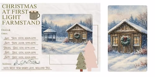 \ud83c\udf84\u2728 Christmas at the Farm! \u2728\ud83c\udf84