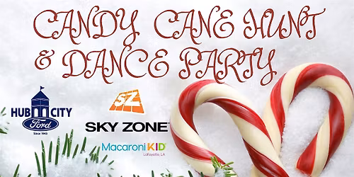 Candy Cane Hunt & Dance Party