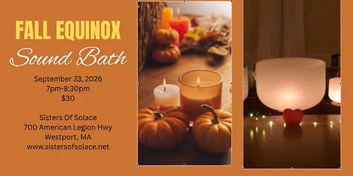 Fall Equinox Sound Bath 