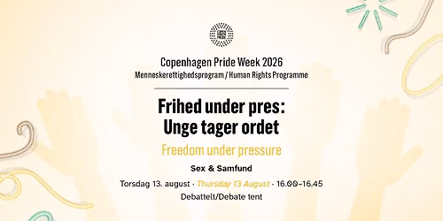 Frihed under pres: Unge tager ordet \/ Freedom under pressure