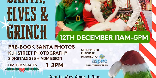 Santa, Elves & the Green Guy