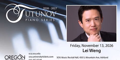 Tutunov Piano Series: Lei Weng