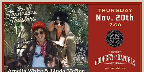 Amelia White & Linda McRae \u2013 The Tennessee Twisters of Americana Harmonies | with Rameen Shayegan