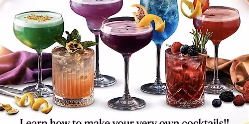 Sipping Pretty Cocktail Class