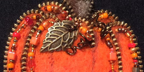 Needle Felting: Pumpkin