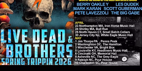 Live Dead & Brothers: An All-Star Celebration of Grateful Dead & Allman Brothers at The Grey Eagle