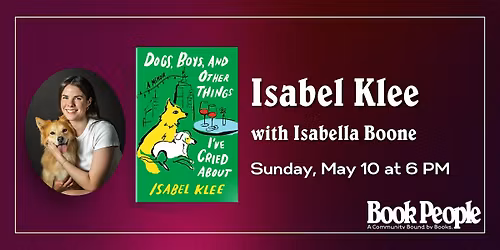 BookPeople Presents: Isabel Klee