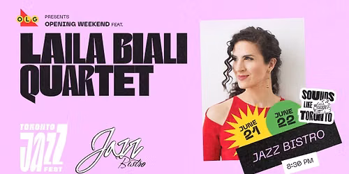 The Toronto Jazz Festival presents the Laila Biali Quartet