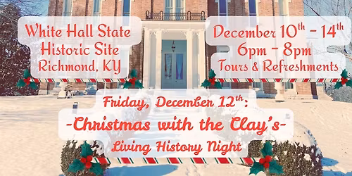 White Hall Christmas Open House 2025